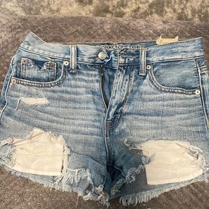 American eagle jean shorts